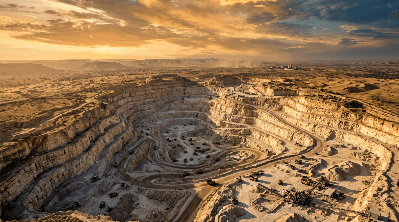 Limestone quarry — Bilara, Rajasthan